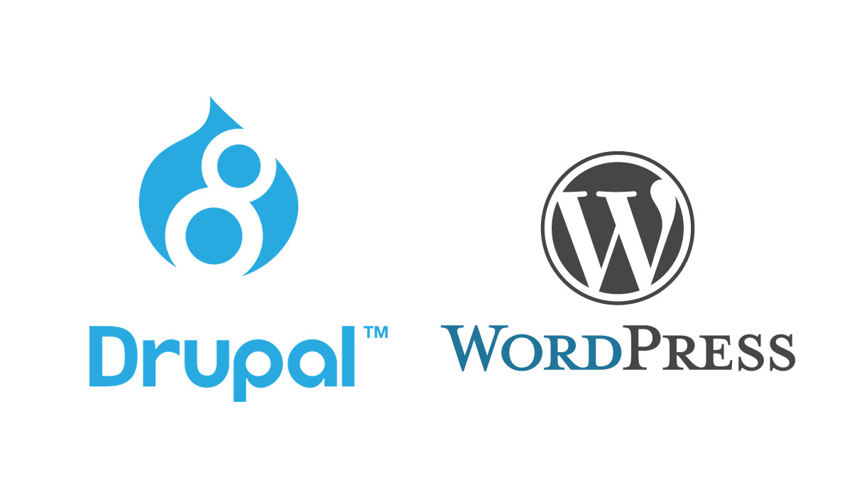 「Wordpress」と「Drupal」
