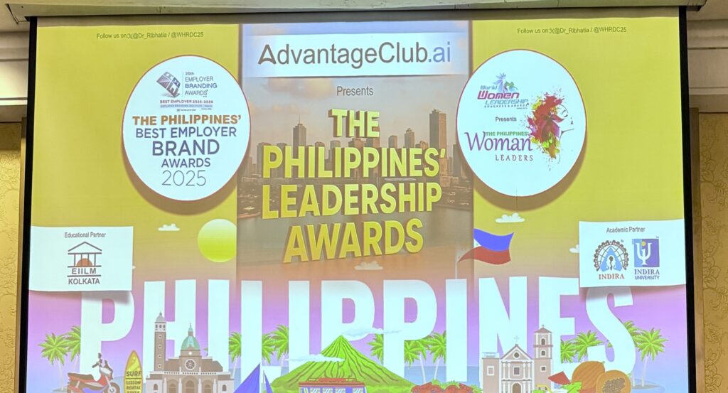 フィリピンの権威ある年次アワード「フィリピン・リーダーシップ・アワード2025（Philippines’ Leadership Awards 2025）」においてHRスーパーアチーバー賞（HR Super Achiever Award）を受賞