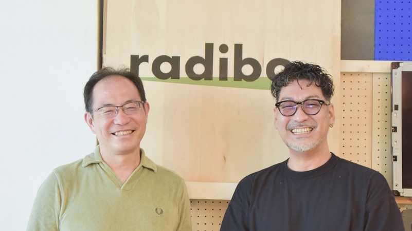 聴く求人『radibo(ラジ募)』に当社取締役CTO服部とGeneral Manager松久が出演しました